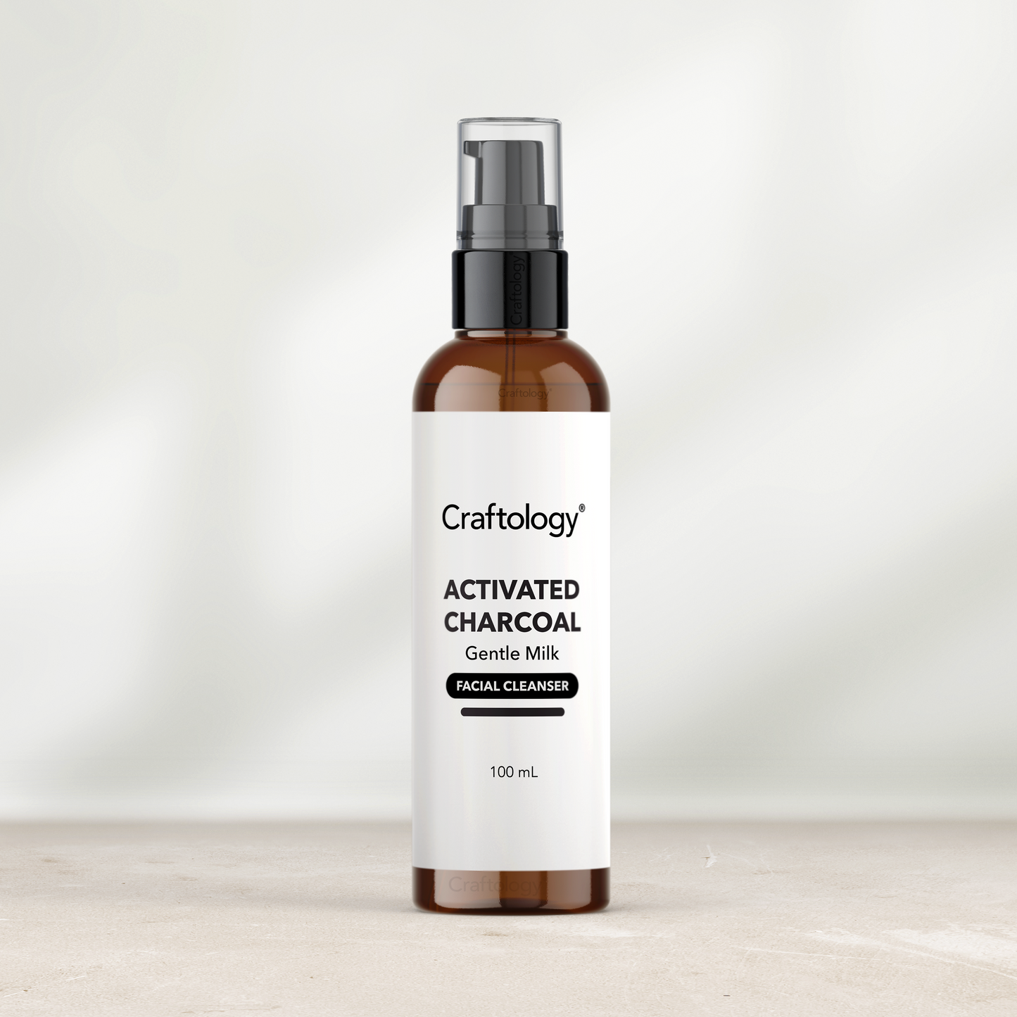 Activated Charcoal Gentle Milk Facial Cleanser